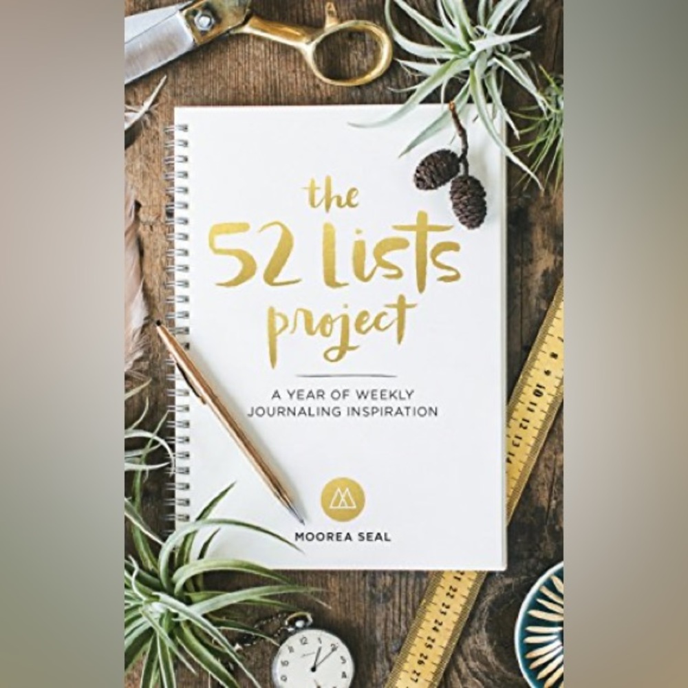 New “The 52 Lists Project” Book/Journal by Moorea Seal